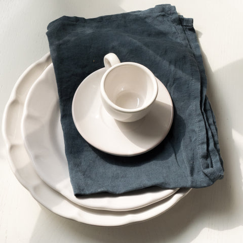 Bianco - Coffee cup and saucer