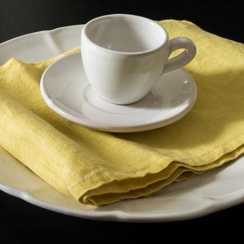 Bianco - Coffee cup and saucer