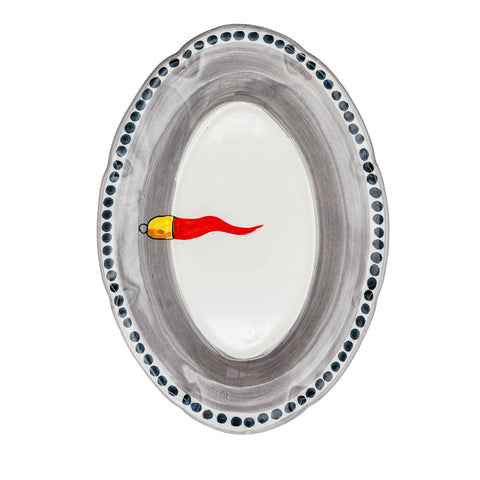 Tenore - Oval Serving Plate - Small