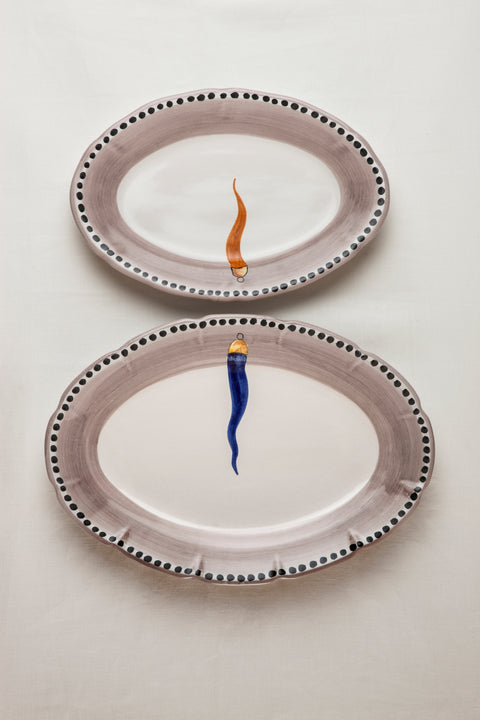 Tenore - Oval Serving Plate - Large